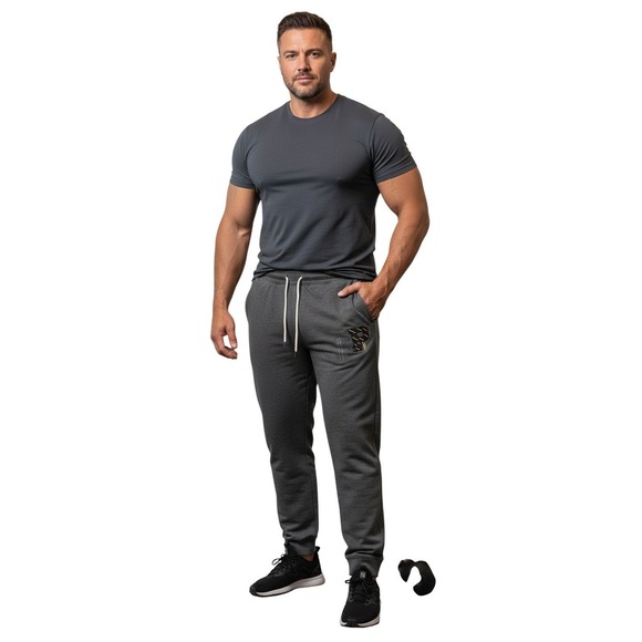 Polo Ralph Lauren Joggers Sweatpants Grey 4XLT Tall Logo Athletic Mens $145